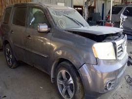 2015 HONDA PILOT, GRAY, SE MODEL, 3.5L, AT, FWD,    A26302
